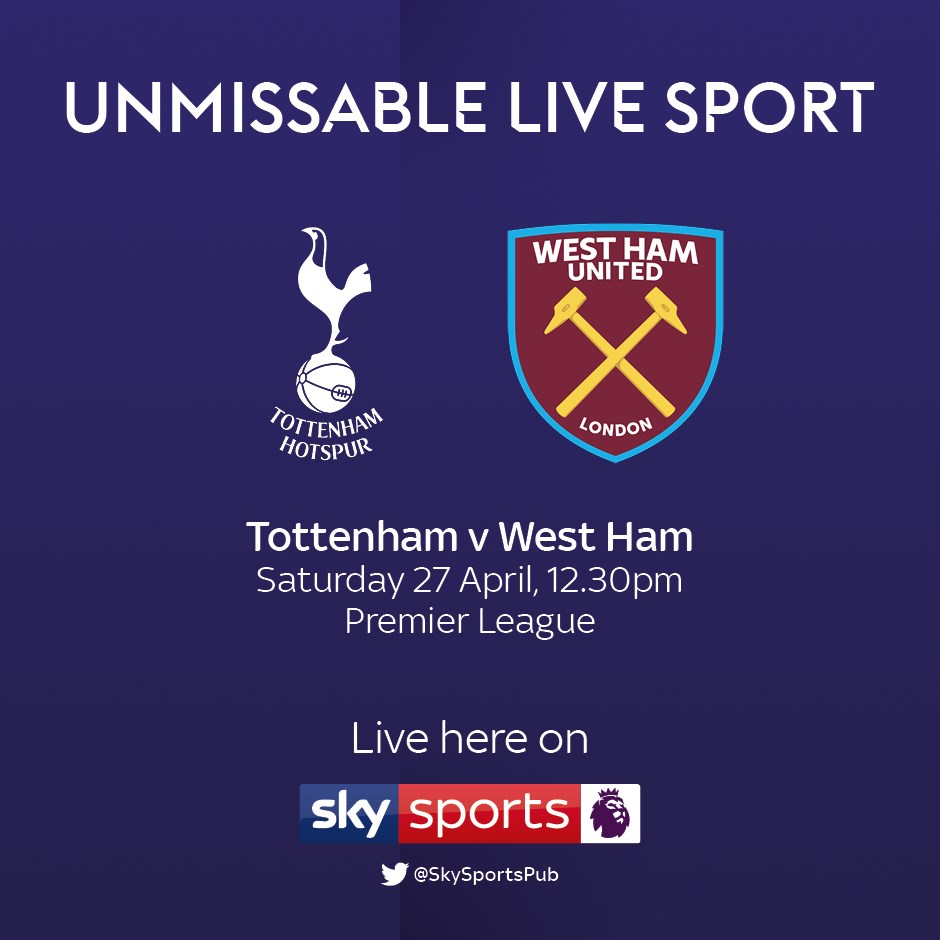 Tottenham Hotspur v West Ham Unite (Premier League)