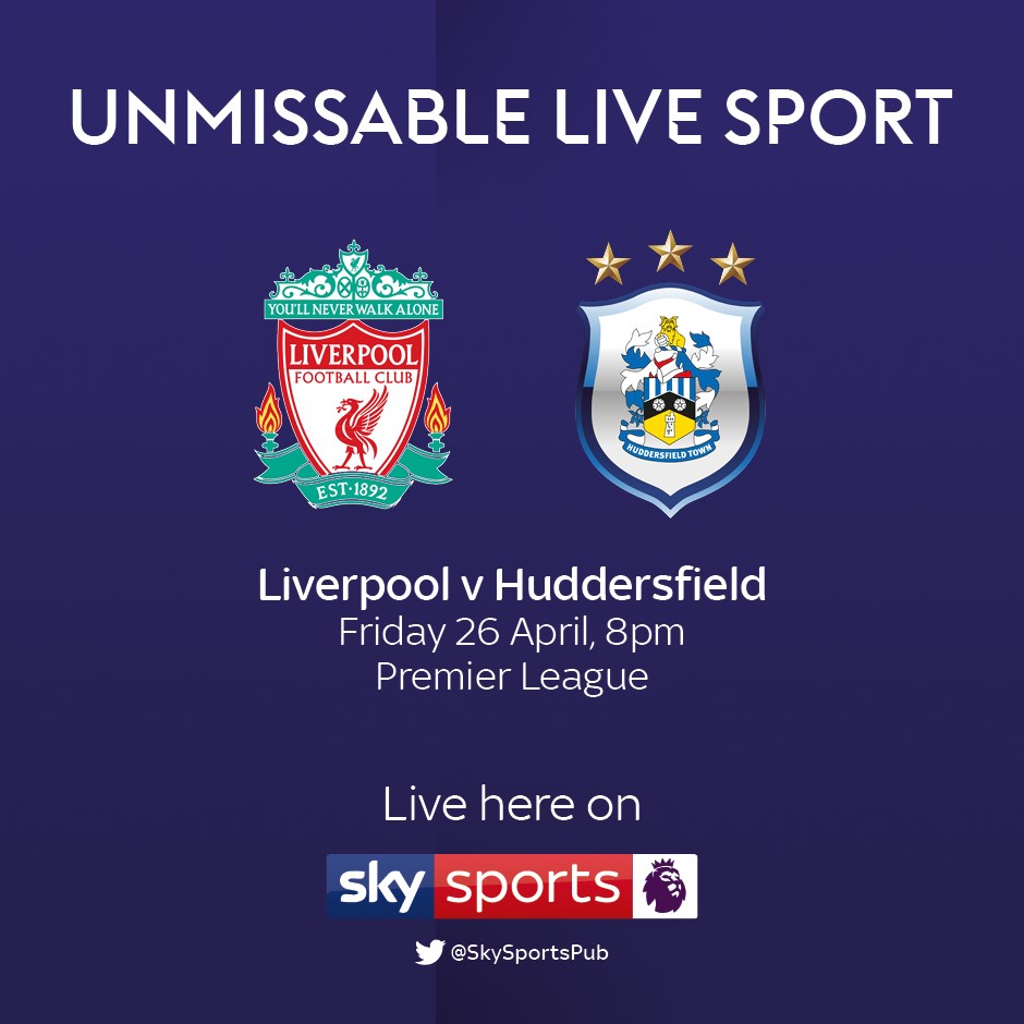 Liverpool v Huddersfield Town (Premier League)