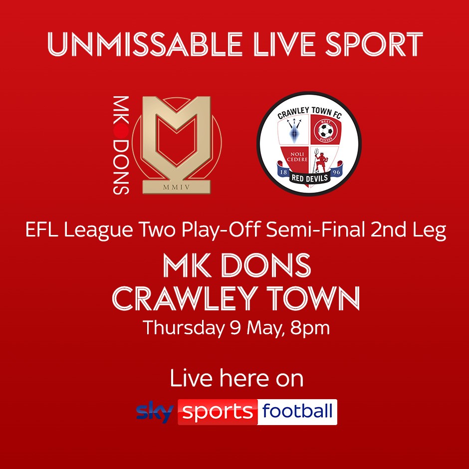 Milton Keynes Dons v Crawley Town (Football League)