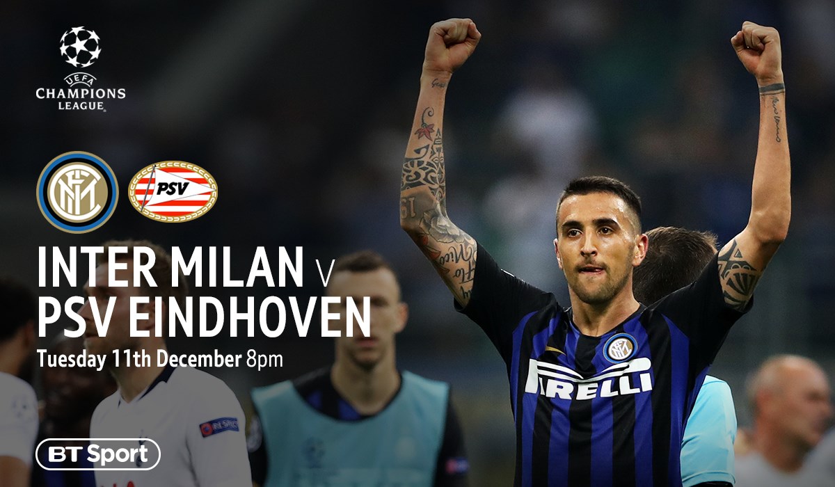 Inter Milan v PSV (Champions League)