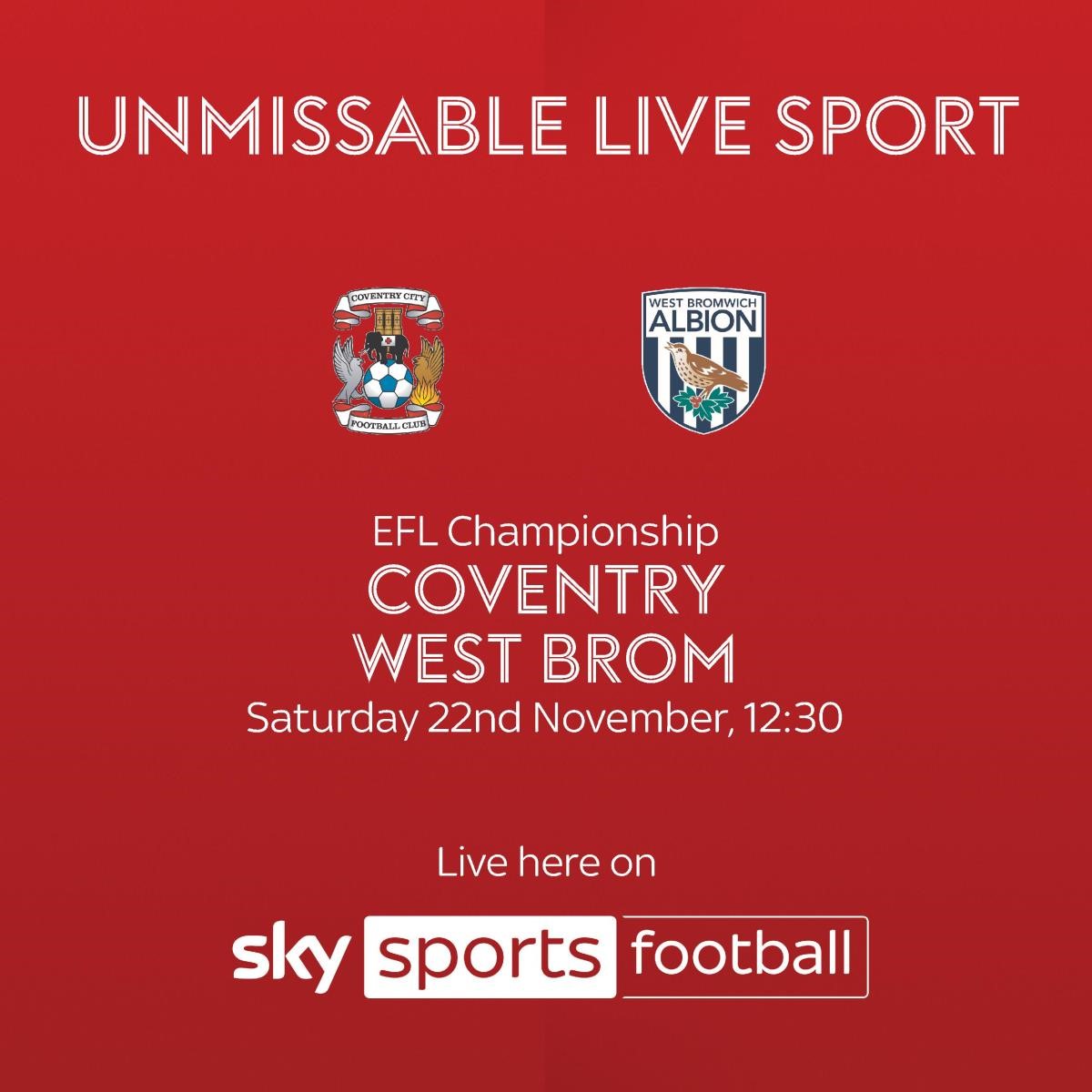 Coventry City v West Bromwich Albion (Football League)