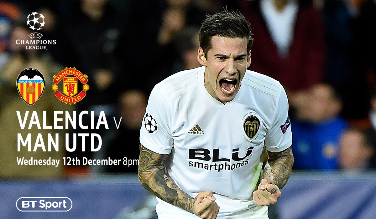 Valencia v Manchester United (Champions League)