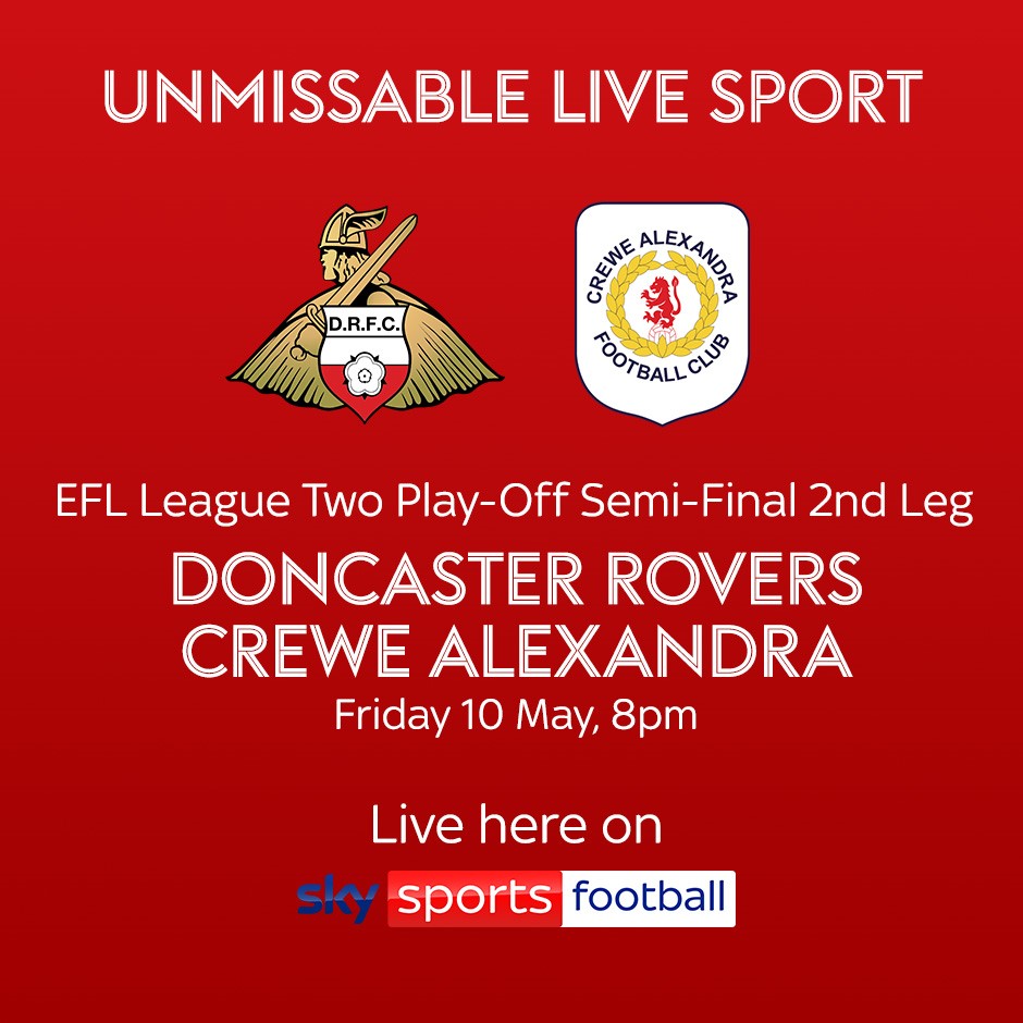 Doncaster Rovers v Crewe Alexandra (Football League)