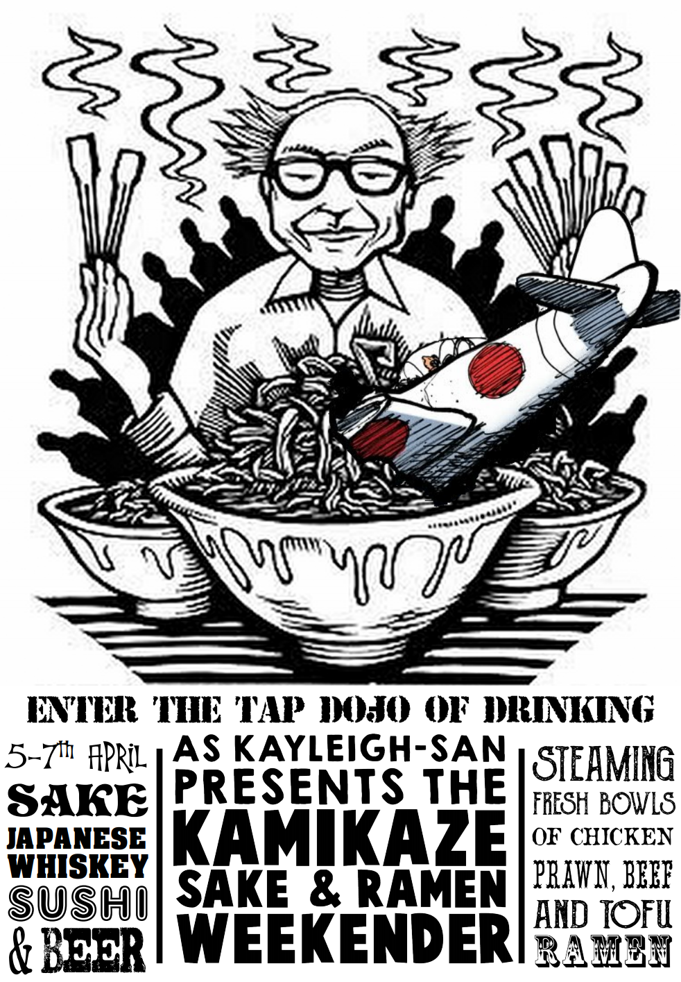 KAMIKAZE SAKE & RAMEN