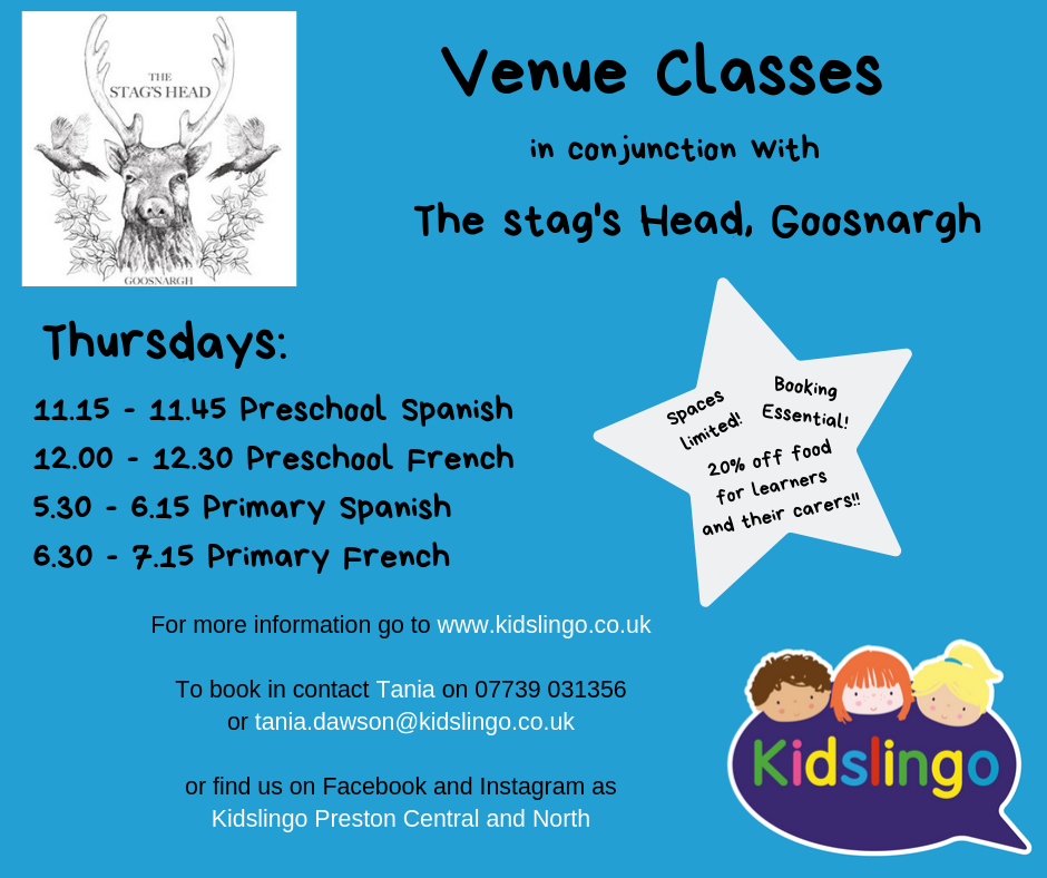 Kid's French and Spanish Lessons