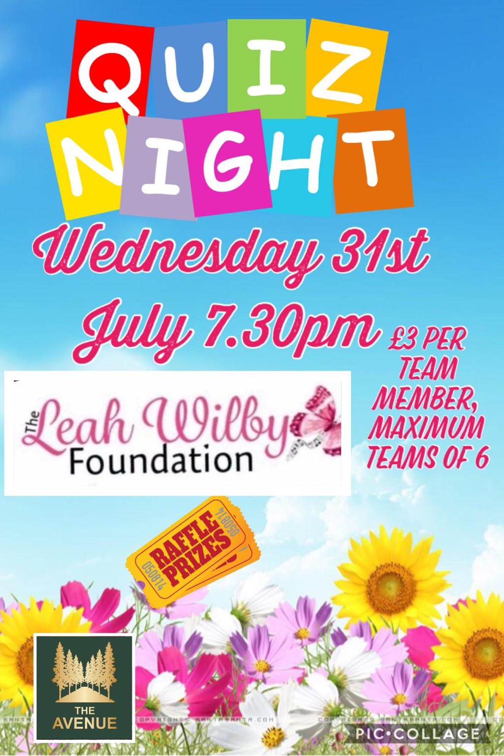 Charity Quiz night