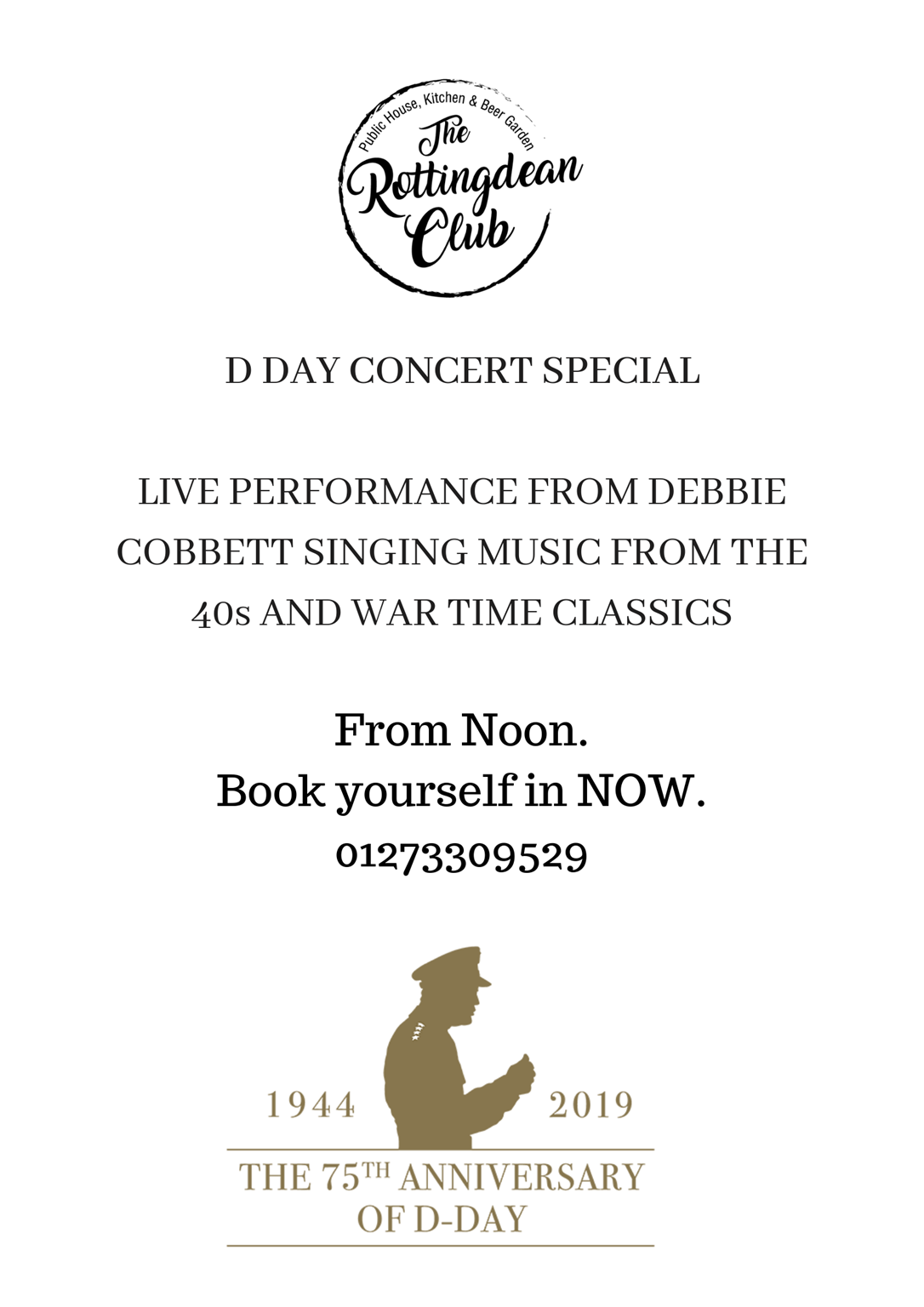 D DAY LUNCHTIME CONCERT