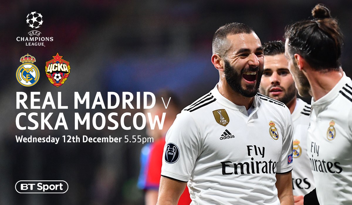 Real Madrid v CSKA Moscow (Champions League)
