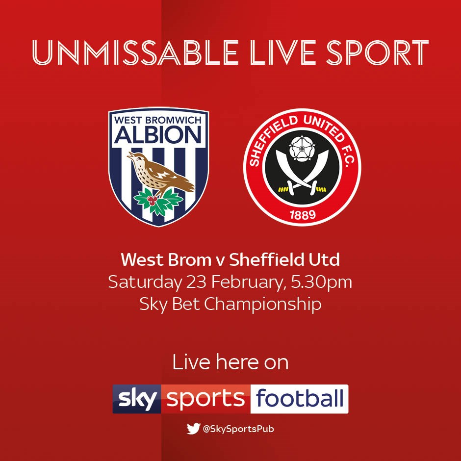 West Bromwich Albion v Sheffield United (Football League)