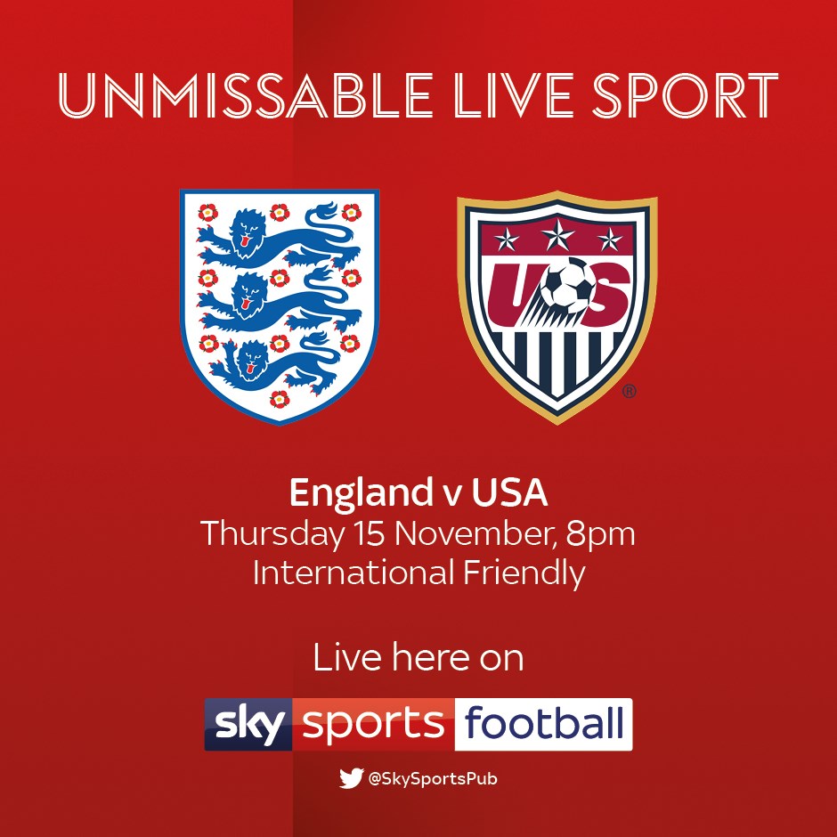 England v USA (International)