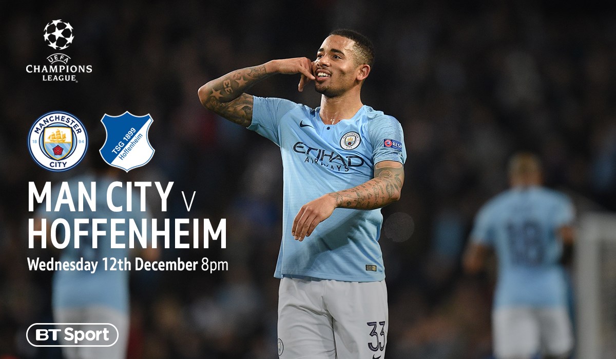 Manchester City v Hoffenheim (Champions League)