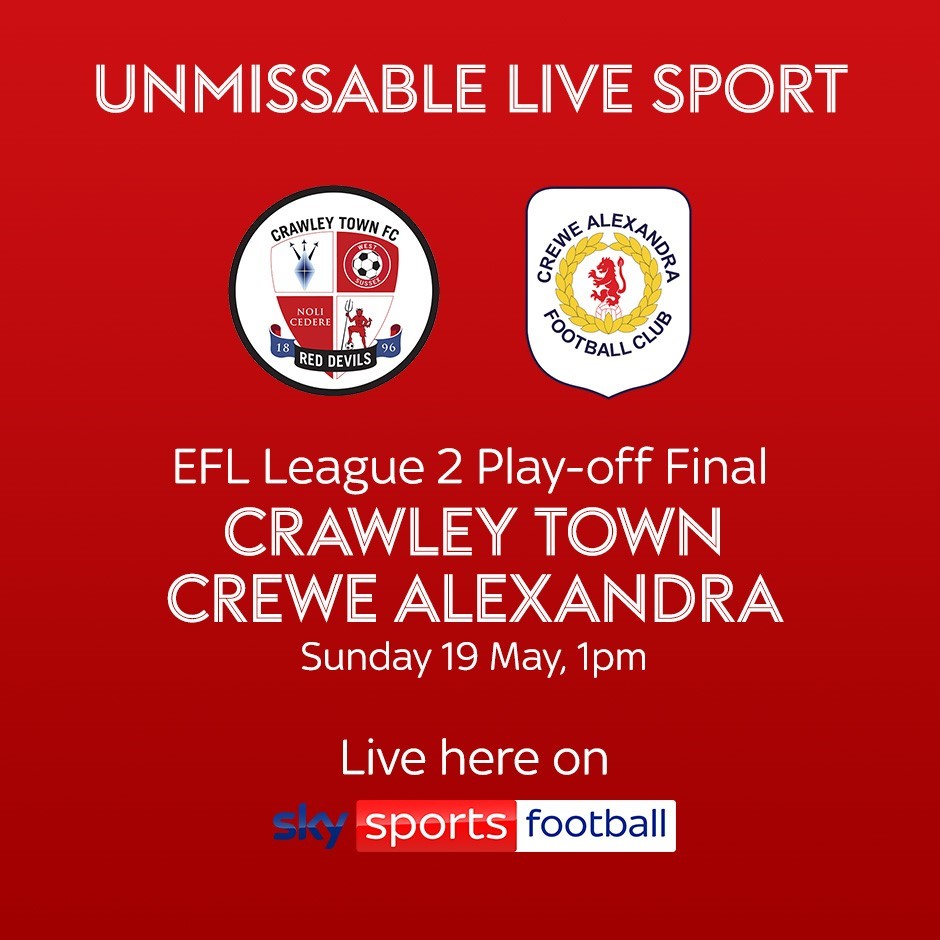 Crawley Town v Crewe Alexandra (Football League)
