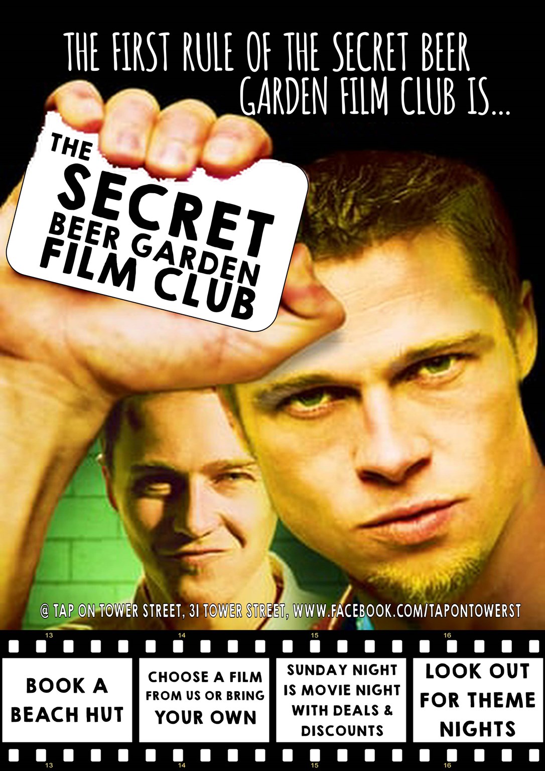 THE SECRET BEER GARDEN FILM CLUB