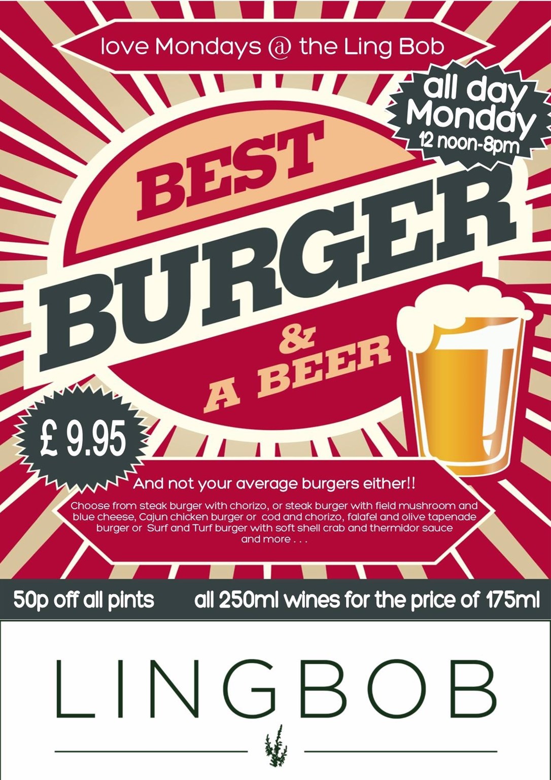 Burger and a Beer