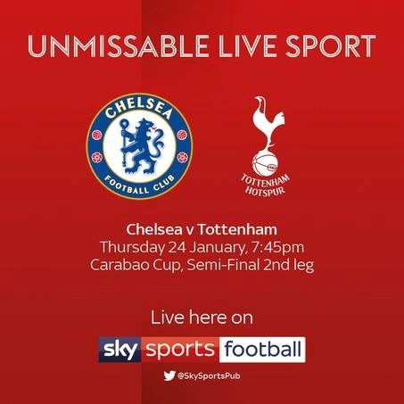 Chelsea v Tottenham Hotspur (EFL Cup)