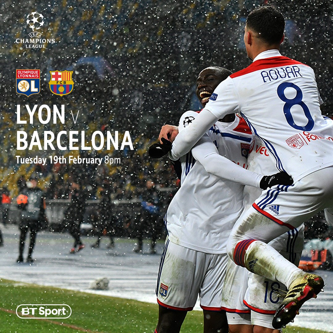 Lyon v Barcelona (Champions League)