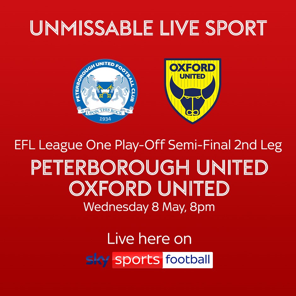 Peterborough United v Oxford United (Football League)