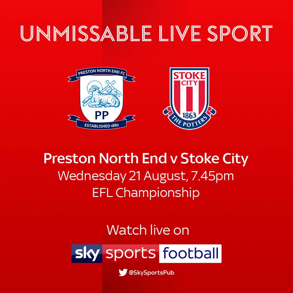 Preston North End v Stoke City (Football League)