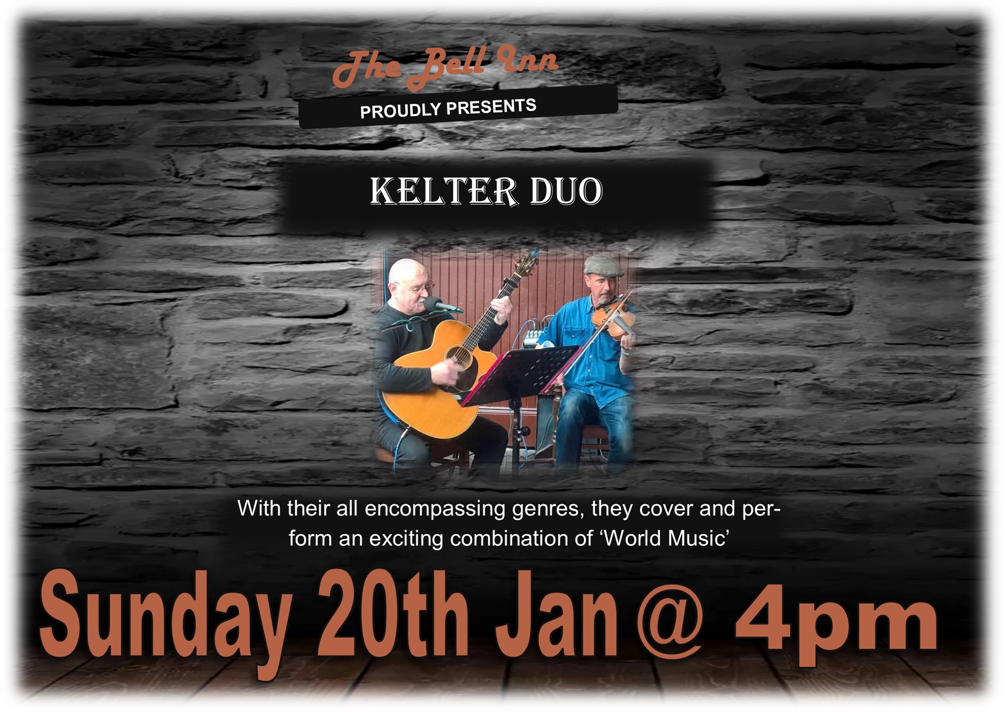 Sunday Chill Out Session with Kelter Duo