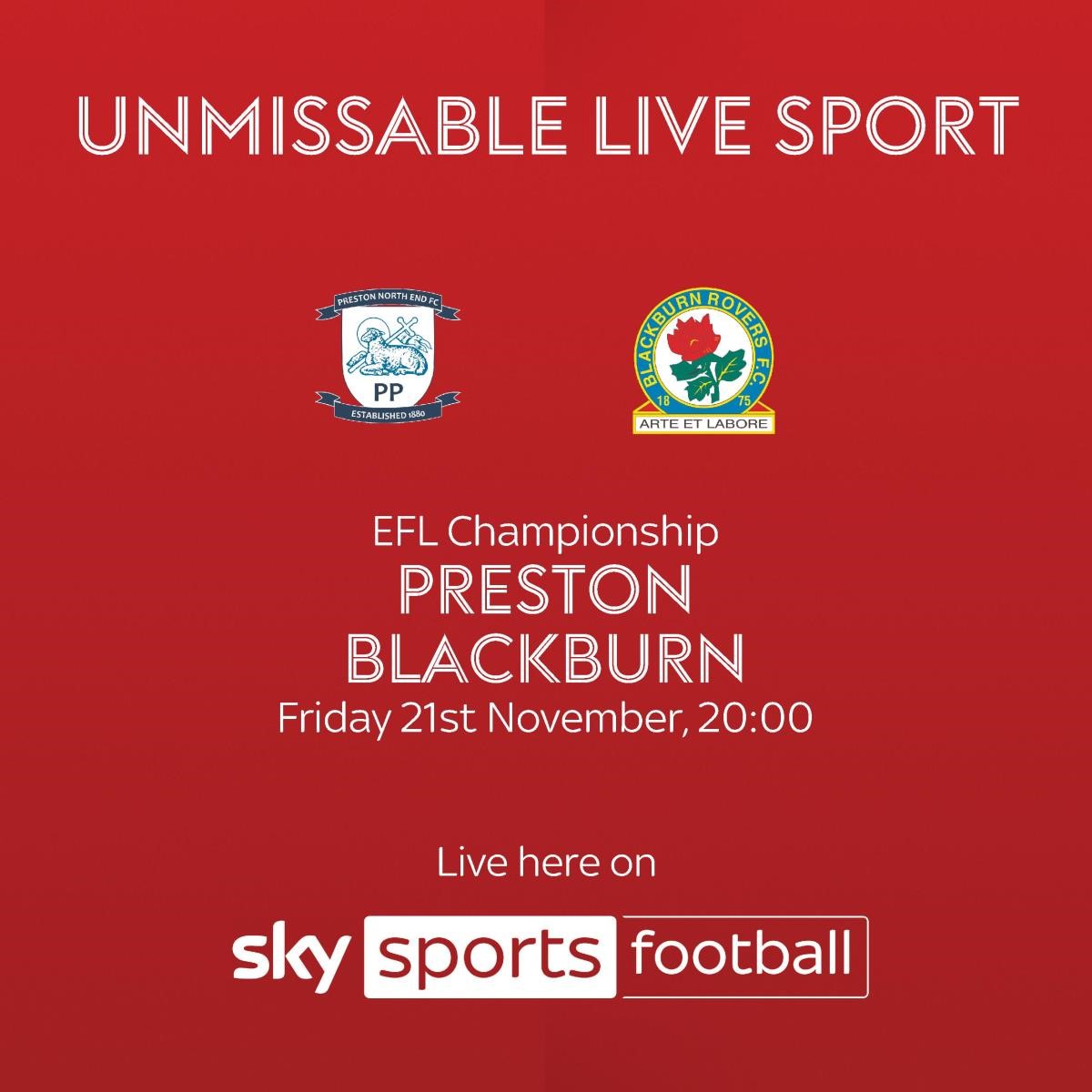 Preston North End v Blackburn Rovers (Football League)