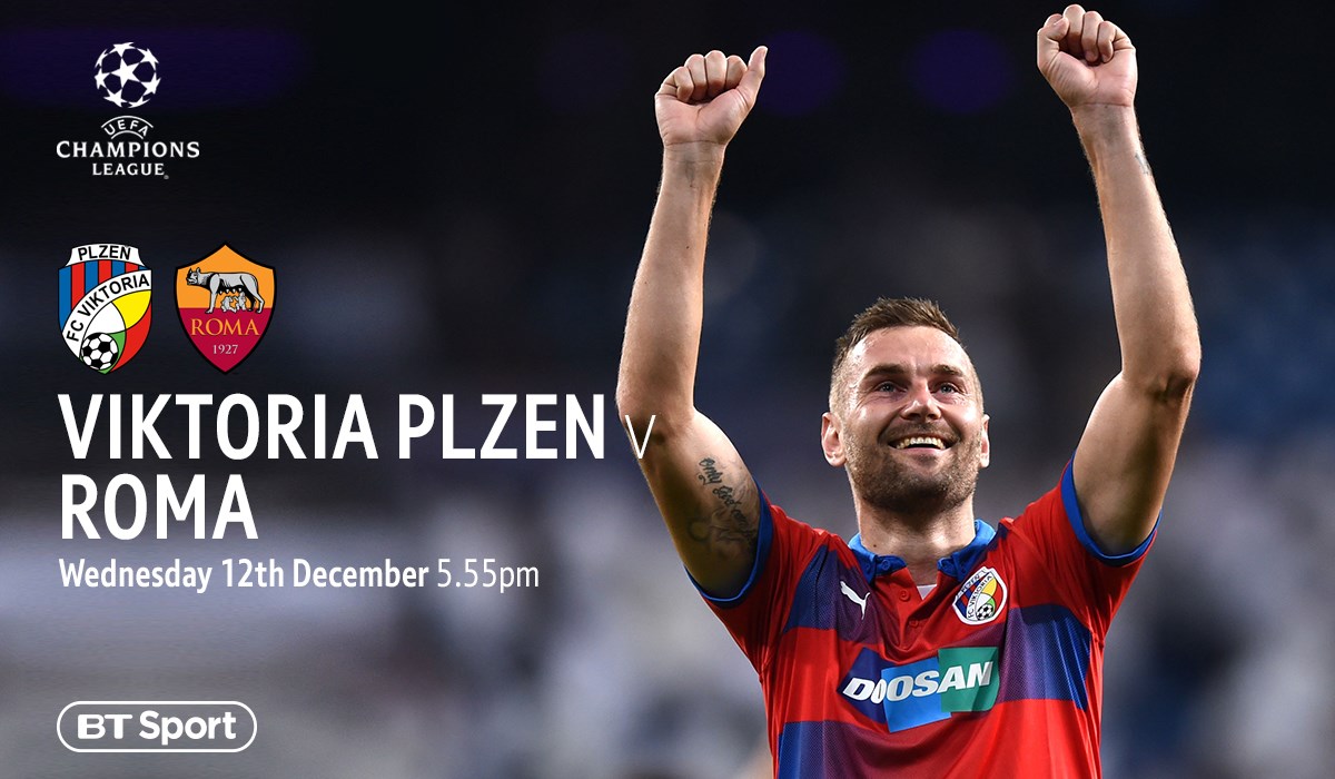 Plzen v Roma (Champions League)
