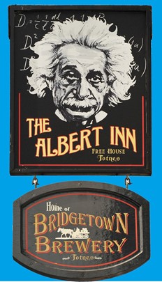 Pub Sign and Brewery logo
