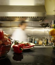 Bustling Kitchen serving great quality food