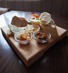 CHEESE, PICKLE AND AND PIE BOARD