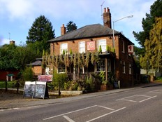 The Red Lion Knotty Green - picture by Peter Gooding