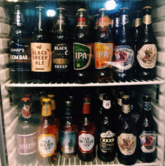 Our selection of bottle ales!