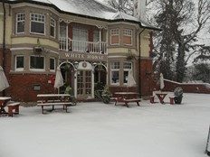 The White Horse in Winter