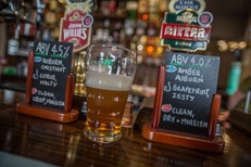 Our cask marque approved ales: We always have a choice of at least three cask ales.