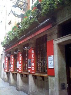 The Retro Bar, 2 George Court, London, WC2N 6HH