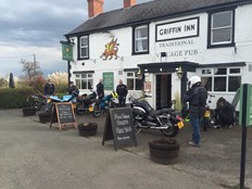 Bike ride out from the Griffin